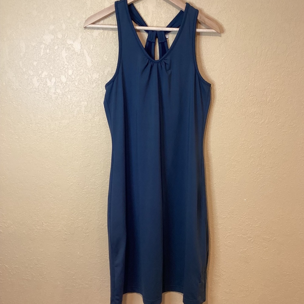 Title Nine Sleeveless Strappy A-Line Gray Tank Dream Dress, Size Medium, EUC